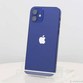 〔中古〕Apple(アップル) iPhone12 128GB ブルー MGHX3J／A SIMフリー〔297-ud〕