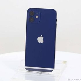 〔中古〕Apple(アップル) iPhone12 128GB ブルー MGHX3J／A SIMフリー〔348-ud〕