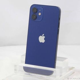 〔中古〕Apple(アップル) iPhone12 128GB ブルー MGHX3J／A SIMフリー〔305-ud〕
