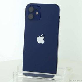 〔中古〕Apple(アップル) iPhone12 128GB ブルー MGHX3J／A SIMフリー〔269-ud〕