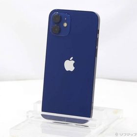 〔中古〕Apple(アップル) iPhone12 128GB ブルー MGHX3J／A SIMフリー〔276-ud〕