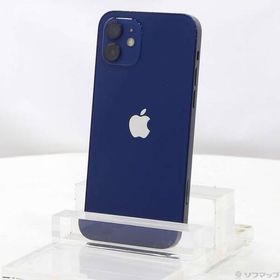 〔中古〕Apple(アップル) iPhone12 128GB ブルー MGHX3J／A SIMフリー〔349-ud〕