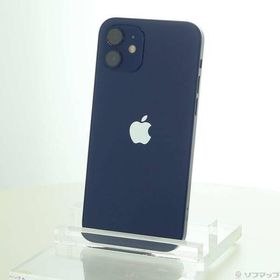 〔中古〕Apple(アップル) iPhone12 128GB ブルー MGHX3J／A SIMフリー〔295-ud〕