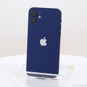 〔中古〕Apple(アップル) iPhone12 128GB ブルー MGHX3J／A SIMフリー〔368-ud〕
