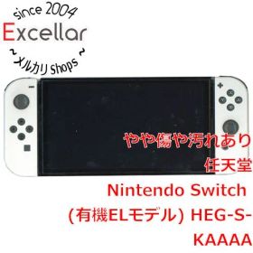 [bn:15] 任天堂 Nintendo Switch 有機ELモデル HEG-S-KAAAA ホワイト 本体・Joy-Conのみ 液晶画面・Joy-Conいたみ
