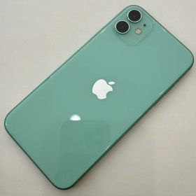【美品】iPhone 11 64GB グリーン SIMロックあり(SB)