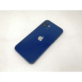 【中古】Apple docomo 【SIMロック解除済み】 iPhone 12 256GB ブルー MGJ33J/A【宇田川】保証期間1ヶ月【ランクC】