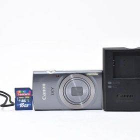 超美品 キヤノン IXY 160 コンパクトデジタルカメラ シルバー Canon