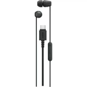 ソニー(SONY) IER-EX15C BZ ブラック/タイプc/イヤホン/Type-C/イヤホン/有線/バランスの良い音質/小型/リモコン操作 / 4色 / マイク付き/通話可能/クリアな音質 / コード長1.2m / リモコン操作/ソニー独自開発ドライバー/低音域から高音域