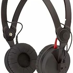【中古】Sennheiser ゼンハイザー HD 25 PLUS 密閉型 プロフェッショナル モニターヘッドホン 【国内正規品】 506908 ブラック 軽量 DJ定番 コイルケーブ