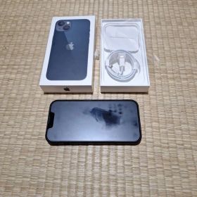 Apple iPhone 13 ミッドナイト本体 ケース箱付き