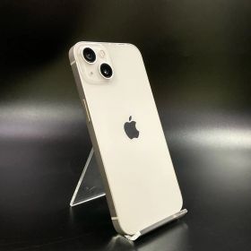 【全額返金保証】【最速発送】 iPhone 13 128GB スターライト au 白ロム 美品 動作確認済 84%