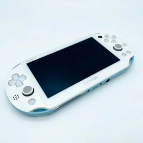 中古 PlayStation Vita Wi-Fiモデル ライトブルー/ホワイト (PCH-2000ZA14) SONY ソニー プレイステーション ヴィータ ビータ 携帯ゲーム機 ゲーム機 レトロ 懐かしい 一人時間