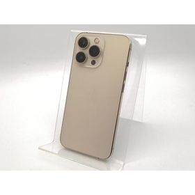 【中古】Apple docomo 【SIMフリー】 iPhone 13 Pro 512GB ゴールド MLUY3J/A【浜松駅前】保証期間１ヶ月【ランクC】