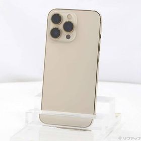 〔中古〕Apple(アップル) iPhone13 Pro 512GB ゴールド MLUY3J／A SIMフリー〔368-ud〕