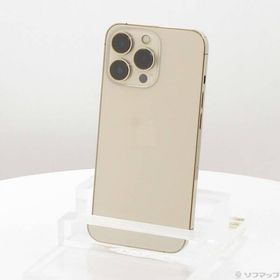 〔中古〕Apple(アップル) iPhone13 Pro 512GB ゴールド MLUY3J／A SIMフリー〔377-ud〕