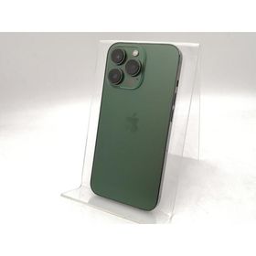 【中古】Apple 楽天モバイル 【SIMフリー】 iPhone 13 Pro 128GB アルパイングリーン MNDX3J/A【大須2】保証期間１ヶ月【ランクB】