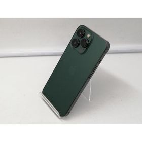 【中古】【赤ロム保証あり】Apple 楽天モバイル 【SIMフリー】 iPhone 13 Pro 128GB アルパイングリーン MNDX3J/A【札幌】保証期間１ヶ月【ランクB】