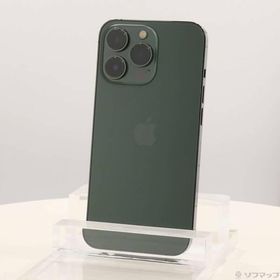 〔中古〕Apple(アップル) iPhone13 Pro 128GB アルパイングリーン MNDX3J／A SIMフリー〔276-ud〕