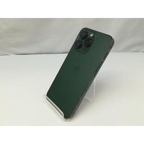 【中古】Apple 国内版 【SIMフリー】 iPhone 13 Pro 128GB アルパイングリーン MNDX3J/A【札幌】保証期間１ヶ月【ランクB】