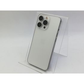 【中古】Apple au 【SIMフリー】 iPhone 13 Pro 256GB シルバー MLUP3J/A【大宮東口】保証期間１ヶ月【ランクC】