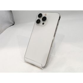 【中古】【赤ロム保証あり】Apple au 【SIMフリー】 iPhone 13 Pro 256GB シルバー MLUP3J/A【浜松駅前】保証期間１ヶ月【ランクC】