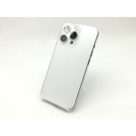 【中古】Apple docomo 【SIMフリー】 iPhone 13 Pro 256GB シルバー MLUP3J/A【広島】保証期間１ヶ月【ランクC】