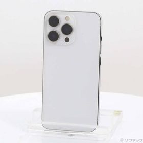 〔中古〕Apple(アップル) iPhone13 Pro 256GB シルバー MLUP3J／A SIMフリー〔371-ud〕