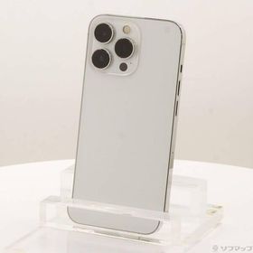 〔中古〕Apple(アップル) iPhone13 Pro 256GB シルバー MLUP3J／A SIMフリー〔198-ud〕