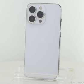 〔中古〕Apple(アップル) iPhone13 Pro 256GB シルバー MLUP3J／A SIMフリー〔262-ud〕