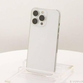 〔中古〕Apple(アップル) iPhone13 Pro 256GB シルバー MLUP3J／A SIMフリー〔198-ud〕