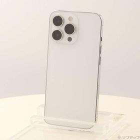 〔中古〕Apple(アップル) iPhone13 Pro 256GB シルバー MLUP3J／A SIMフリー〔269-ud〕
