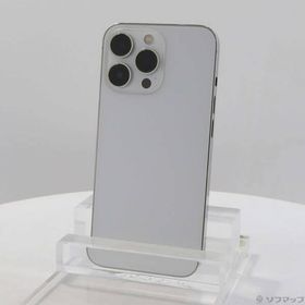 〔中古〕Apple(アップル) iPhone13 Pro 256GB シルバー MLUP3J／A SIMフリー〔297-ud〕