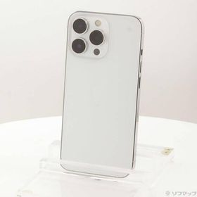 〔中古〕Apple(アップル) iPhone13 Pro 256GB シルバー MLUP3J／A SIMフリー〔377-ud〕