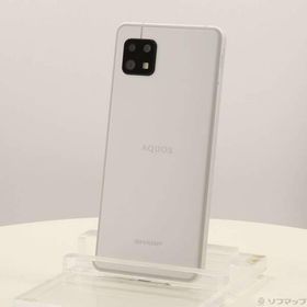 〔中古〕SHARP(シャープ) AQUOS sense6 64GB シルバー SH-M19 SIMフリー〔377-ud〕