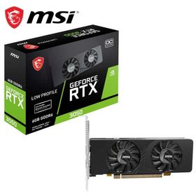 MSI｜エムエスアイ MSI GeForce RTX 3050 LP E 6G OC グラフィックボード RTX3050LPE6GOC 返品種別B