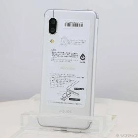 ソフマップ 〔中古品〕 AQUOS sense3 64GB シルバーホワイト SH-02M docomoロック解除SIMフリー【297】
