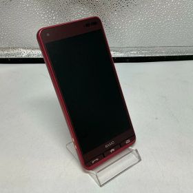 京セラ BASIO3 32GB KYV43 レッド【中古】