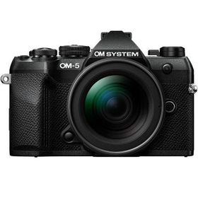 「訳あり品-外装箱傷あり」新品 ミラーレス一眼カメラ OM SYSTEM OM-5 Mark II 12-45mm F4.0 PRO レンズキット [ブラック]