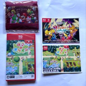 ぽこあポケモン ソフト&オリジナルエコバッグ&ポストカード2枚