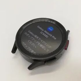 【中古】SAMSUNG Galaxy Watch5 Pro SM-R920NZKAXJP ブラックチタニウム【福岡天神】保証期間１ヶ月【ランクB】