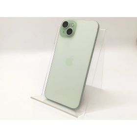 【中古】Apple 国内版 【SIMフリー】 iPhone 15 Plus 128GB グリーン MU0E3J/A【柏】保証期間1ヶ月【ランクB】