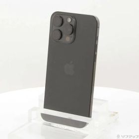 ソフマップ 〔中古品〕 iPhone15 Pro Max 256GB ブラックチタニウム MU6P3J／A SIMフリー【377】