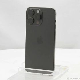 ソフマップ 〔中古品〕 iPhone15 Pro Max 256GB ブラックチタニウム MU6P3J／A SIMフリー【348】