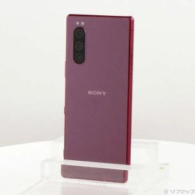 ソフマップ 〔中古品〕 Xperia 5 64GB レッド SOV41 auロック解除SIMフリー【371】
