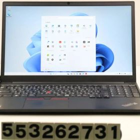 Lenovo ThinkPad E15 Gen2 Ryzen 5 PRO 4650U 2.1GHz/8GB/128GB(SSD)/15.6W/FHD(1920x1080)/Win11 【553262731】