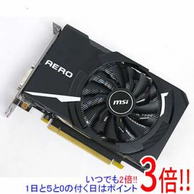 【中古】MSI製グラボ GTX 1060 AERO ITX 6G OC PCIExp 6GB