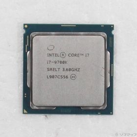 〔中古〕intel(インテル) Core i7 9700K 〔3.6GHz／LGA 1151〕〔344-ud〕