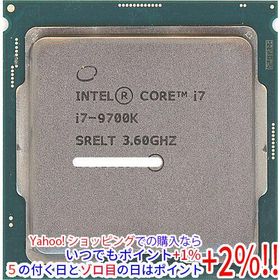 【中古】Core i7 9700K 3.6GHz LGA1151 95W SRELT