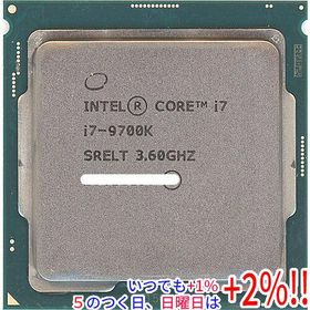 【中古】Core i7 9700K 3.6GHz LGA1151 95W SRELT
